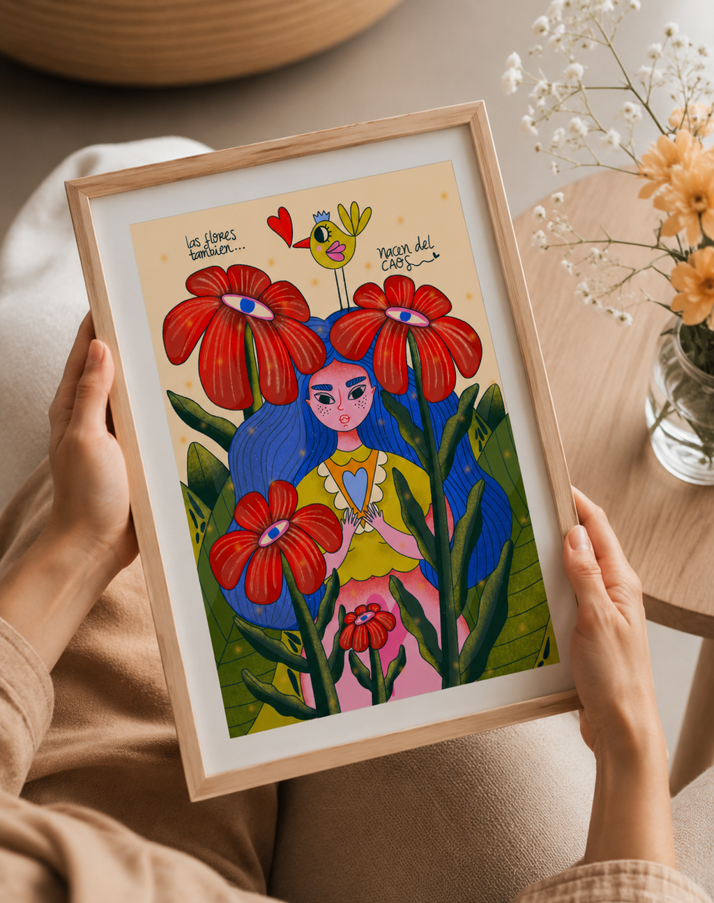 NACEN DEL CAOS — Lámina artística A4