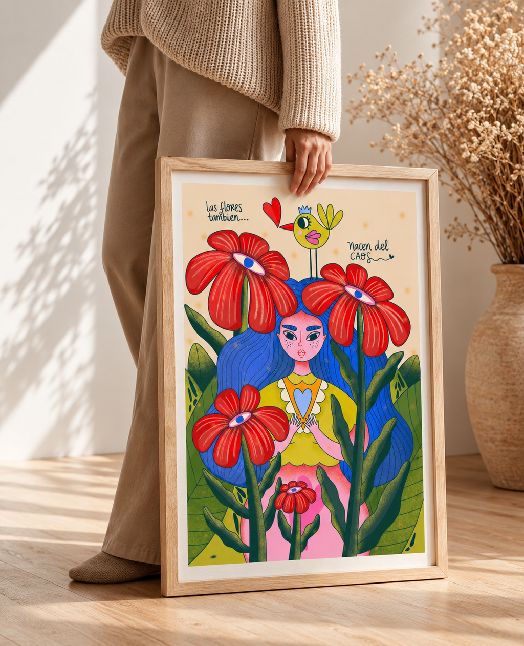 NACEN DEL CAOS — Lámina artística A4