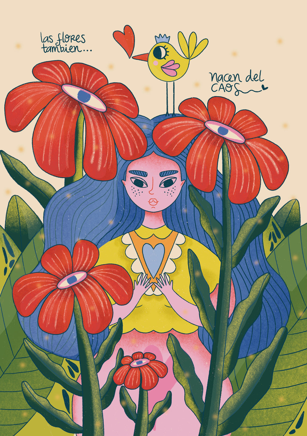 NACEN DEL CAOS — Lámina artística A4
